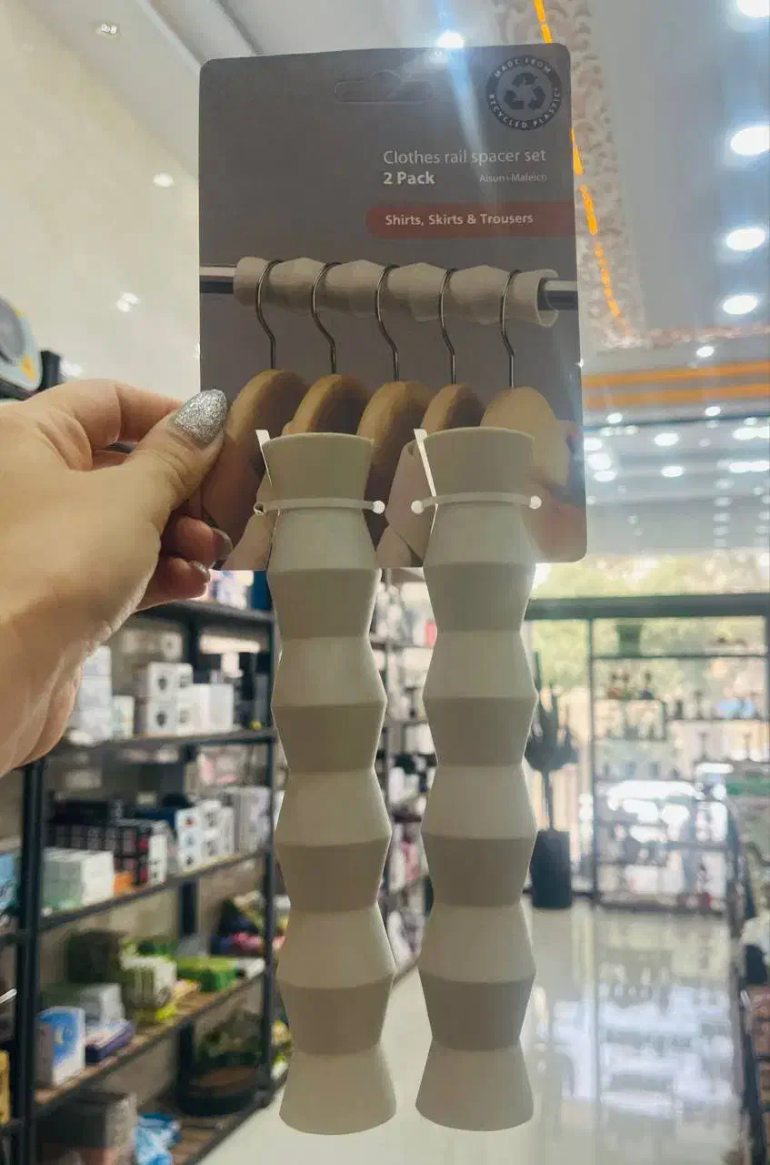 نظم دهنده چوب لباسی بسته 2 عددی|بندرخت و رخت‌آویز|مشهد, شهید قربانی|دیوار