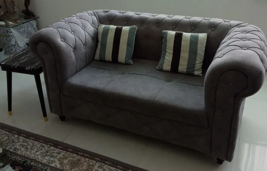 مبلمان ۷نفره چستر آمریکایی|مبلمان خانگی و میز عسلی|اندیشه, شهرک صدف|دیوار