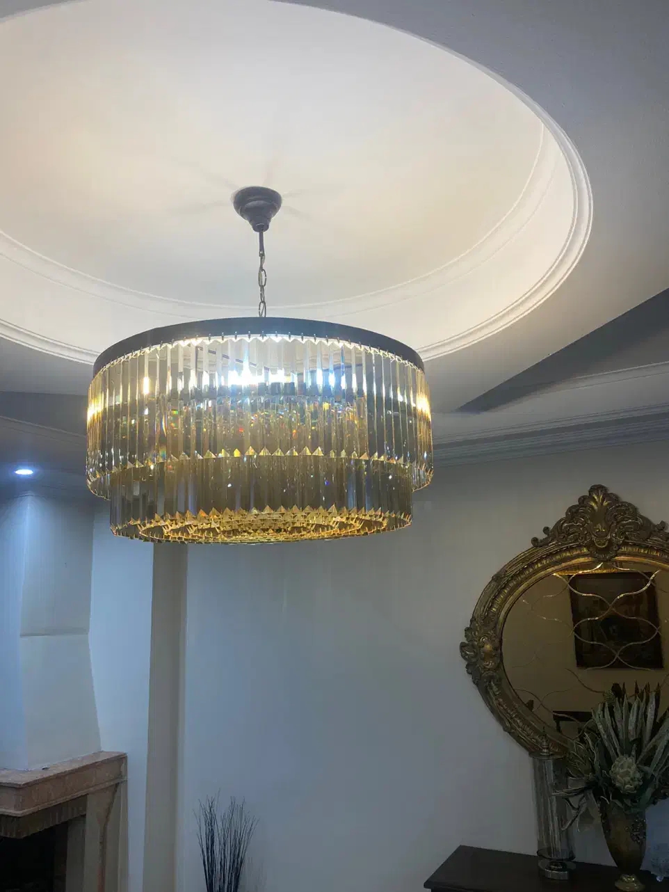 لوستر کریستالی ترک|لوستر و چراغ آویز|تهران, پاسداران|دیوار