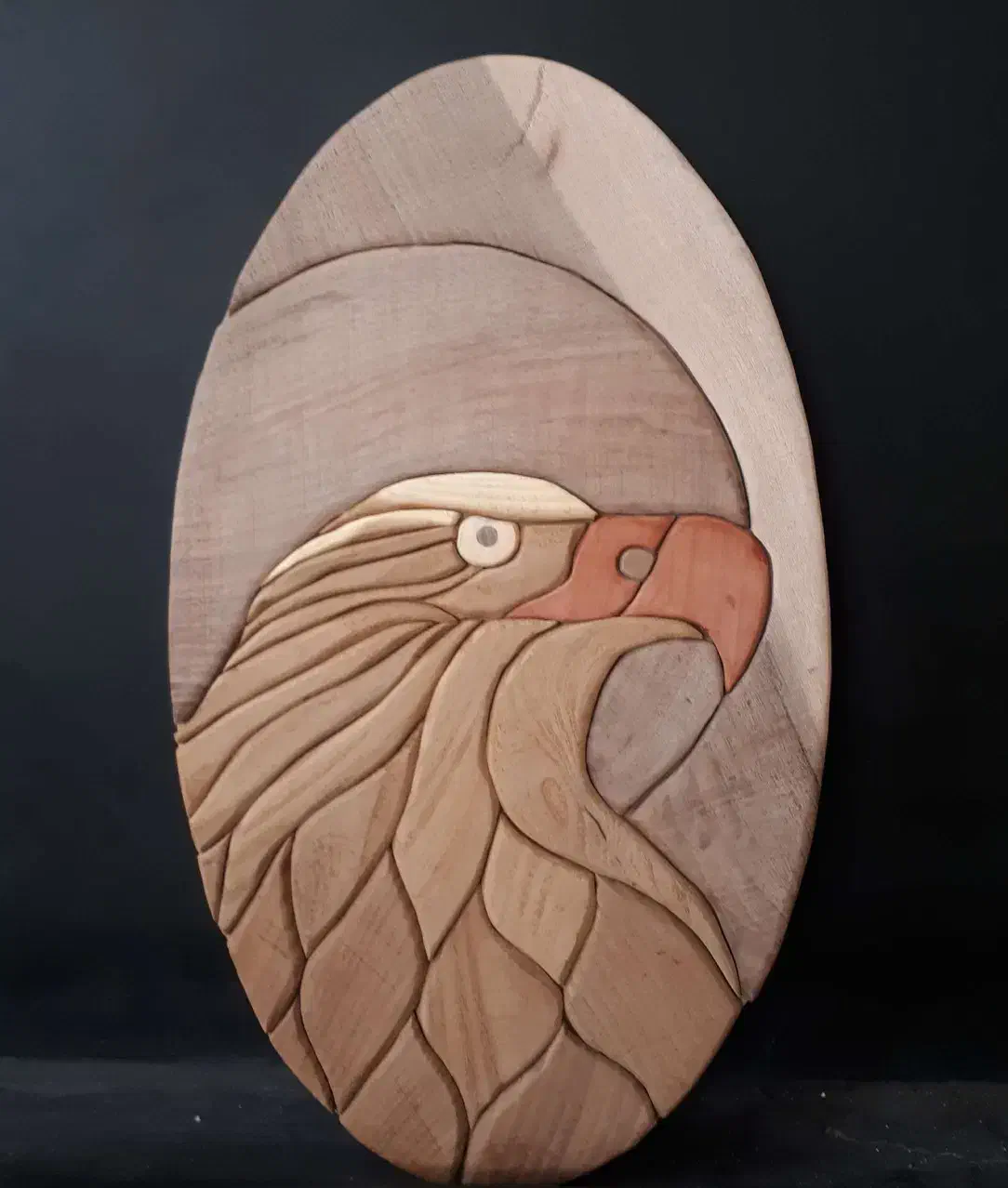 تابلو معرق اینتارسیا عقاب|تابلو، نقاشی، عکس|رشت, کوی فکوری|دیوار