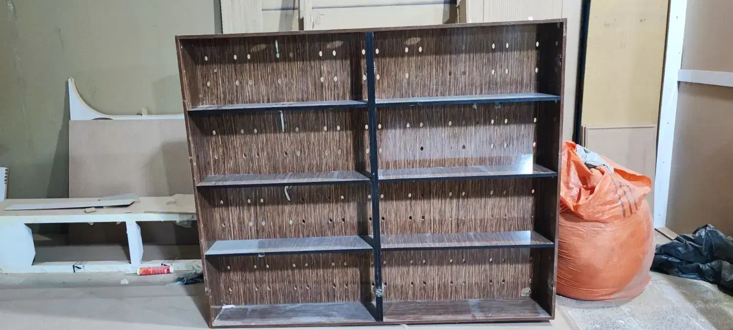 قفسه لباس|کتابخانه، شلف، قفسه‌های دیواری|جیرفت, |دیوار