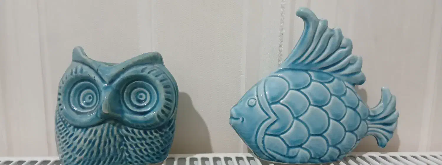 تزئینی فیروزه ای|مجسمه، تندیس، ماکت|قم, نیروگاه|دیوار