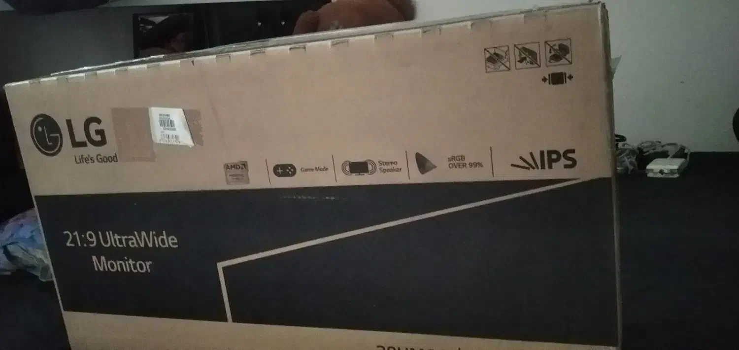 مانیتور واید ال جی LG29 اینچ|قطعات و لوازم جانبی رایانه|آبادان, |دیوار