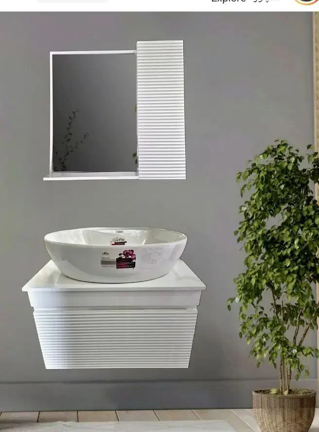 روشویی سنگی کابینتی  جدید|لوازم سرویس بهداشتی|قم, نیروگاه|دیوار