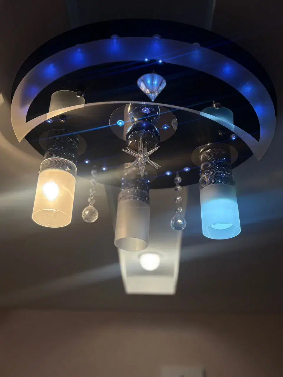 لوستر سقفی|لوستر و چراغ آویز|تهران, جنت‌آباد شمالی|دیوار