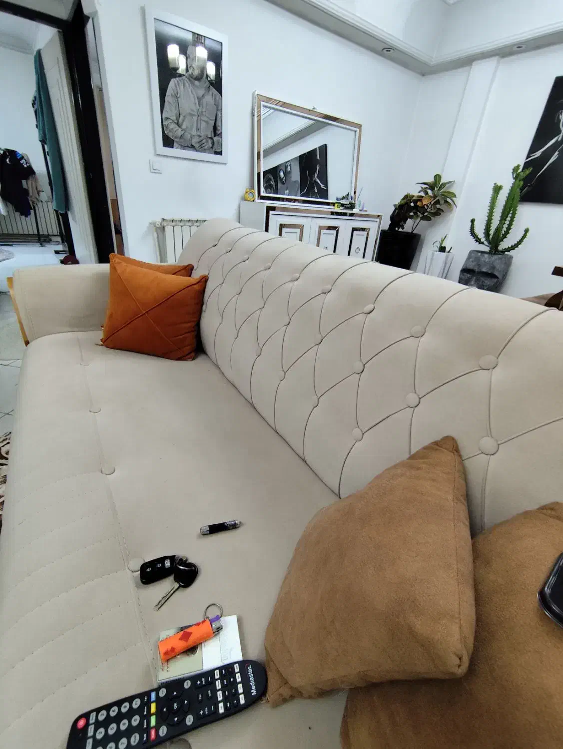 مبل هشت نفره در حد|مبلمان خانگی و میز عسلی|کرج, مهرویلا جنوبی|دیوار