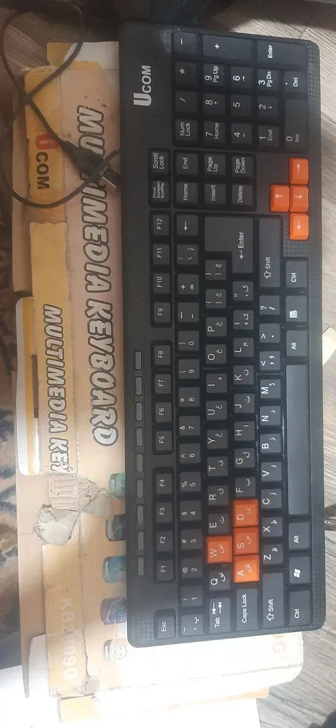 کیبورد کامپیوتر نو|قطعات و لوازم جانبی رایانه|پاکدشت, پاکدشت (مامازند)|دیوار