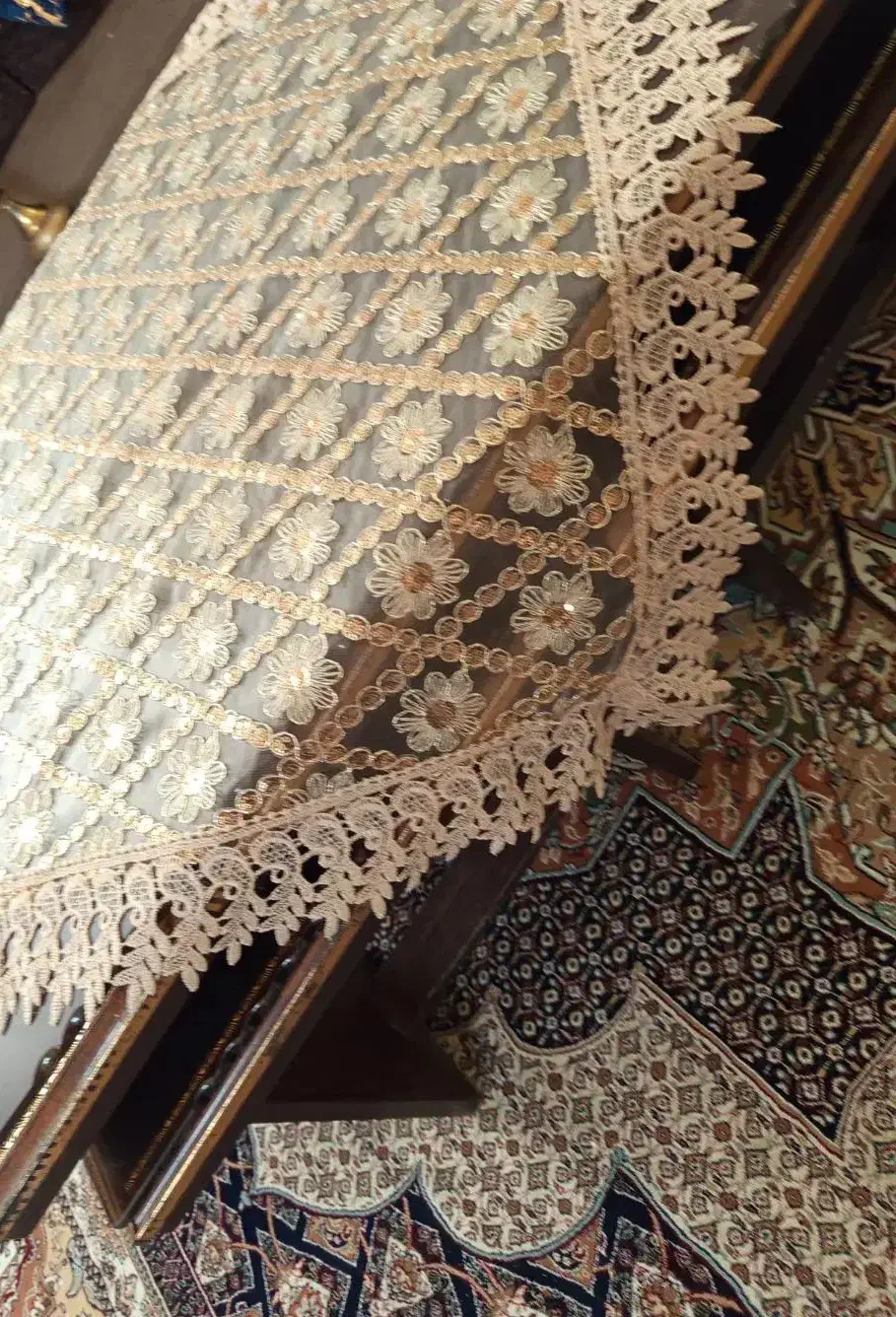 رومیزی|پرده، رانر، رومیزی|خاش, |دیوار