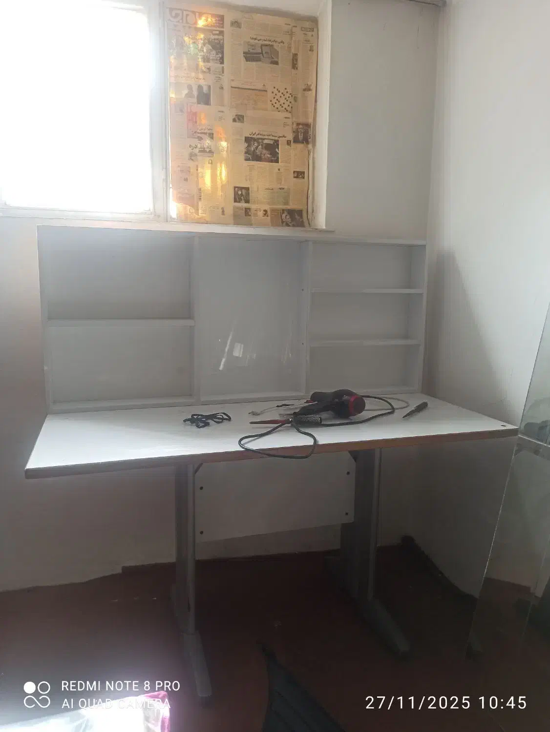 میز کار باکس ام دی اف و صندلی و دراور|میز تحریر و کامپیوتر|فردیس, شهرک شهید حسینی|دیوار