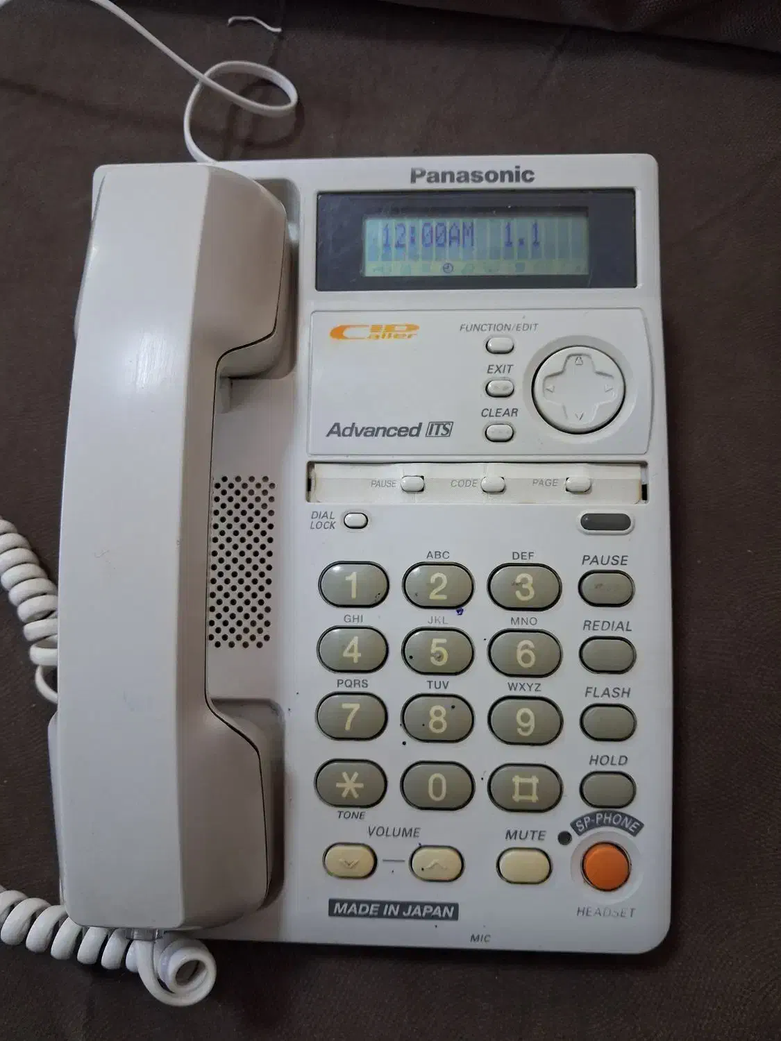 تلفن رومیزی پاناسونیک مدل ادونس|تلفن رومیزی|کرج, المهدی|دیوار