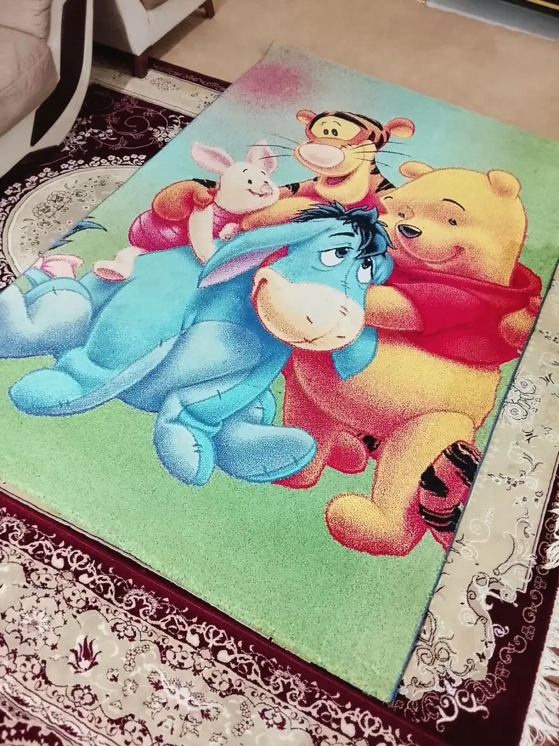 قالی۴متری وروفرشی۱۲متری|فرش|مسجد سلیمان, |دیوار