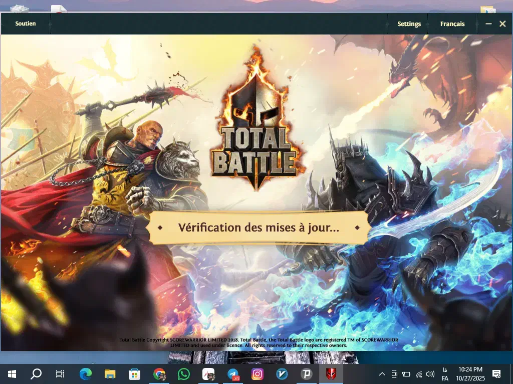 اکانت بازی total battle|کنسول، بازی ویدئویی و آنلاین|ری, علایین|دیوار