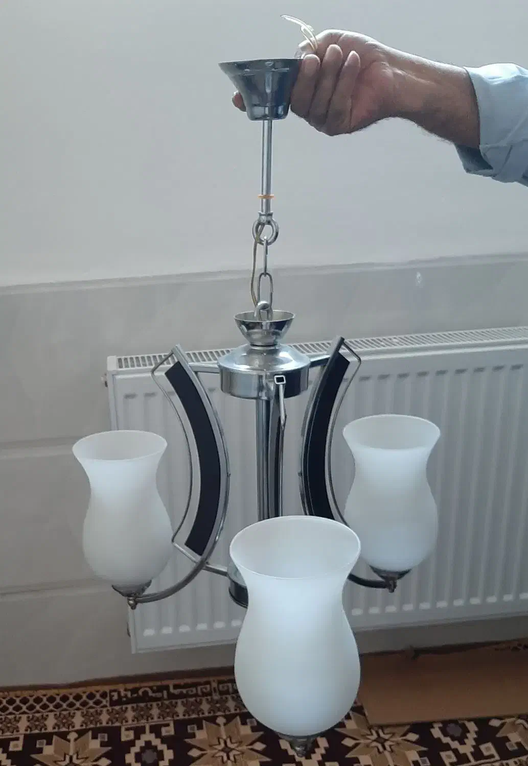 لوستر|لوستر و چراغ آویز|زنجان, |دیوار