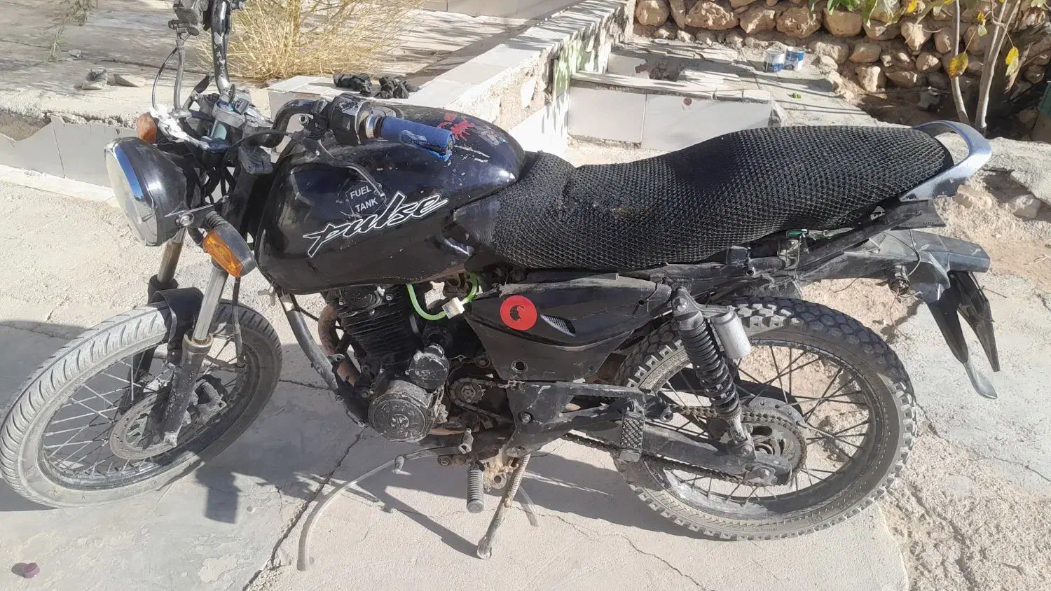 فروش موتور جترو۱۵۰ با مدارک کامل|موتورسیکلت|لردگان, |دیوار