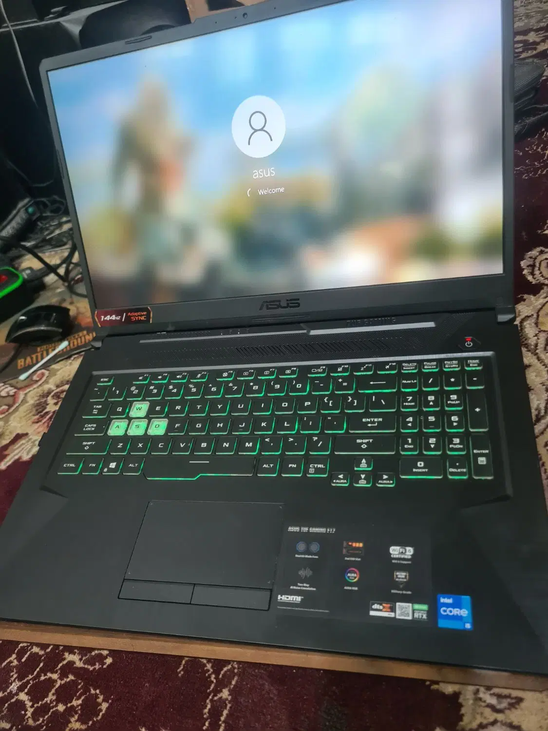 asus tuf gaming17 fx706he|رایانه همراه|دزفول, |دیوار