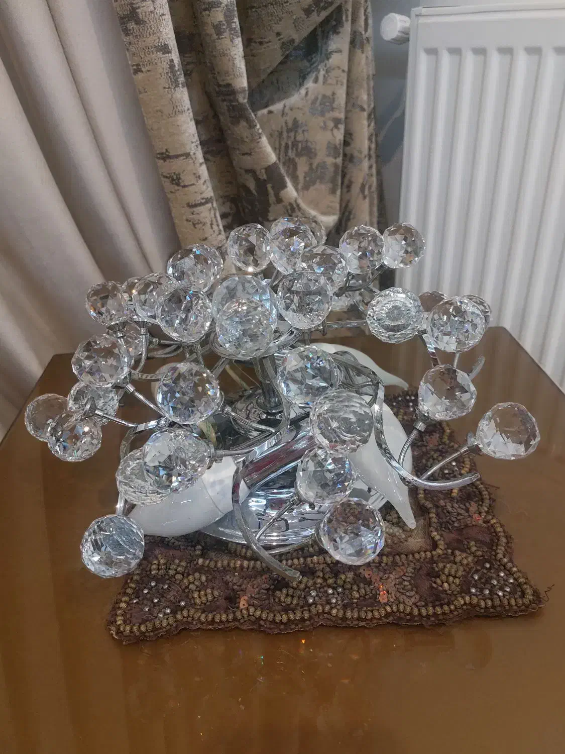 لوستر دیواری کریستال وگوی|لوستر و چراغ آویز|اندیشه, شهرک کوثر|دیوار