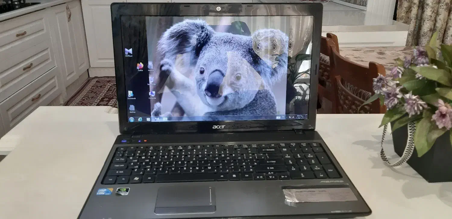 لپ تاب acer تمیز سالم|رایانه همراه|مشهد, شاهد (شهرک غرب)|دیوار