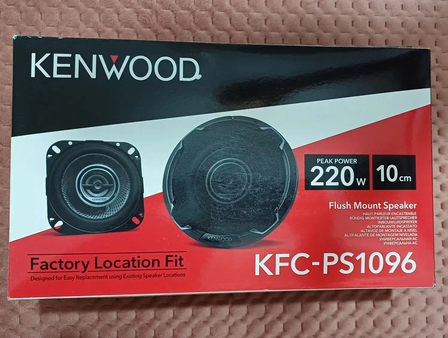 بلندگو گرد ۴ اینچ کنوود و سمفونی|صوتی و تصویری|تهران, شوش|دیوار