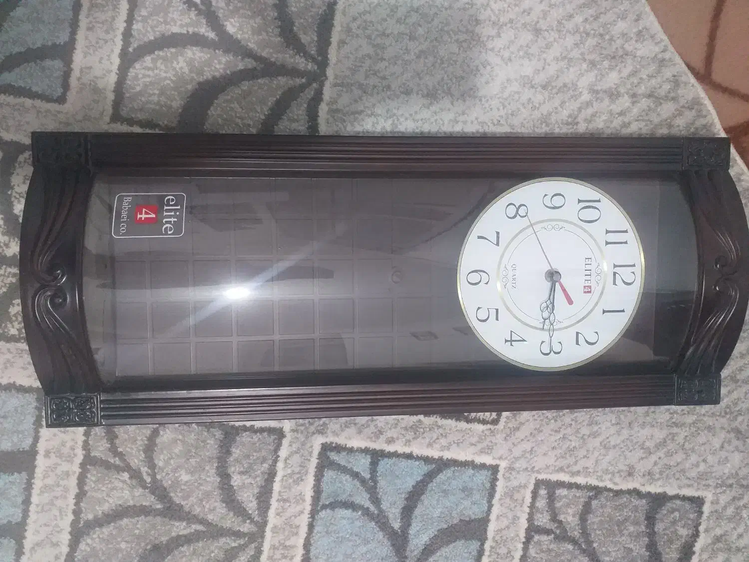 ساعت دیواری و اینه قدی ایستاده|ساعت دیواری و تزئینی|ایوان, |دیوار