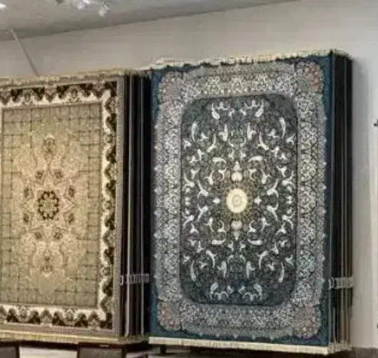 فرش‌های مدرن وسنتی+قالی خوشرنگ ابریشمی&|فرش|بوشهر, |دیوار