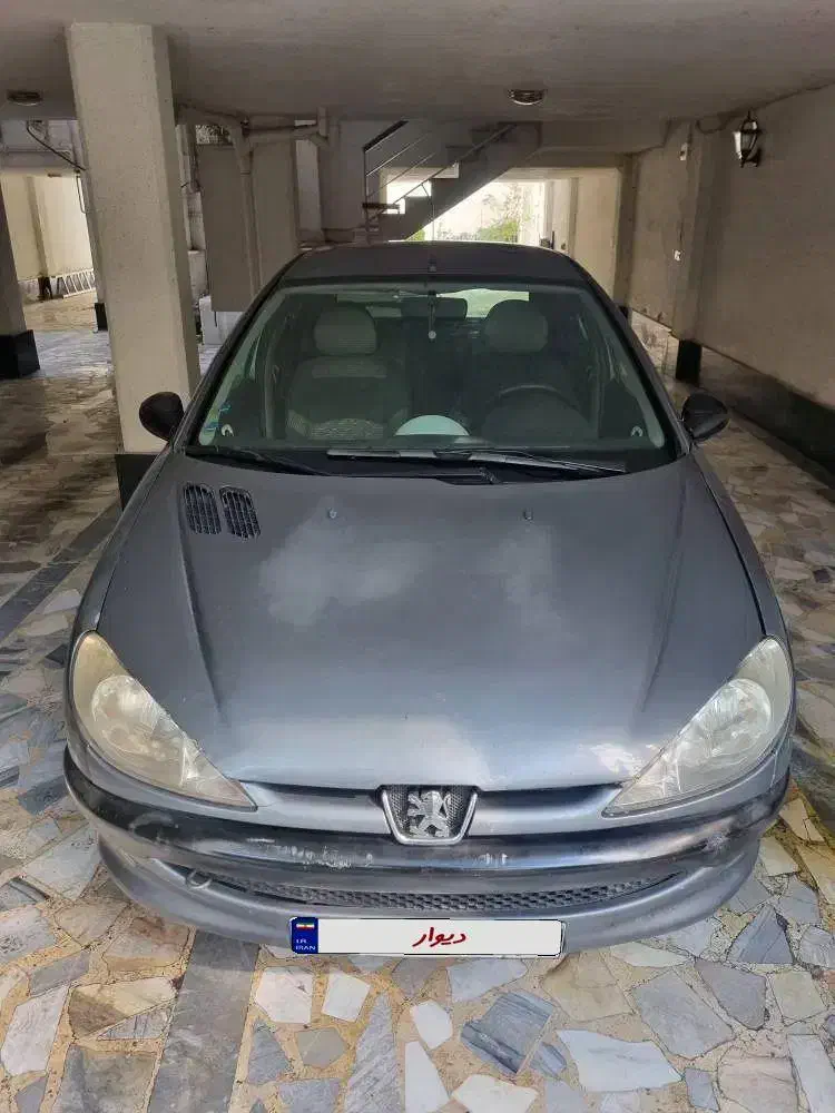 206 تیپ 3 مدل 88 رنگ خاکستری کاملا سالم|خودرو سواری و وانت|رشت, کوی حسینی|دیوار