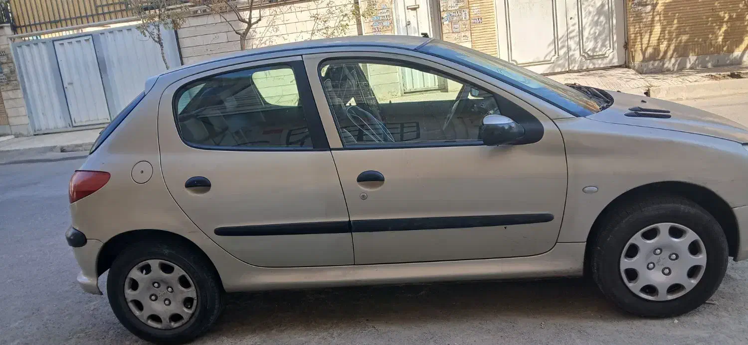 پژو 206  سالم و خانگی مدل 86 تیپ 3|خودرو سواری و وانت|فردیس, شهرک وحدت|دیوار