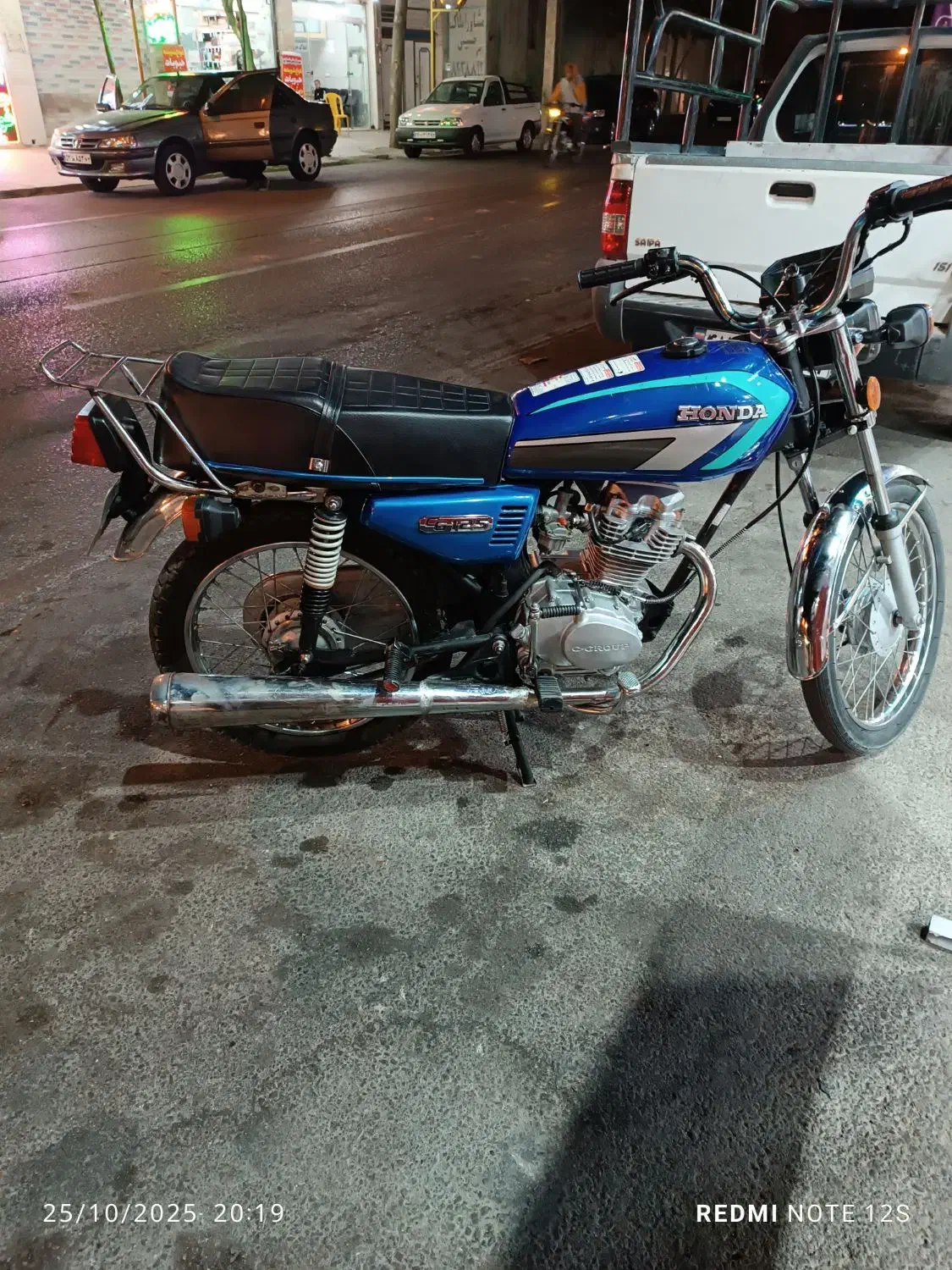 موتور 125 مدل 88|موتورسیکلت|شیراز, شهرک والفجر|دیوار