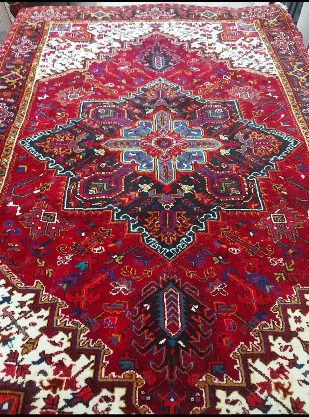 فرش شش متری|فرش|میانه, |دیوار