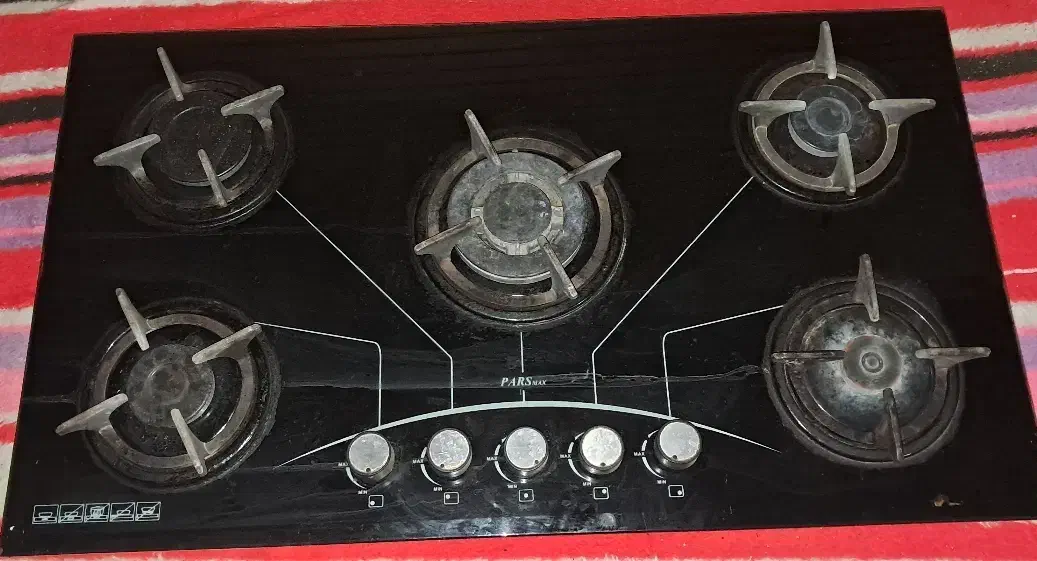 گازشیشه ای(معاوضه بامرغ وخروس)|اجاق گاز و لوازم برقی پخت‌وپز|کاشان, آیت الله سعیدی|دیوار