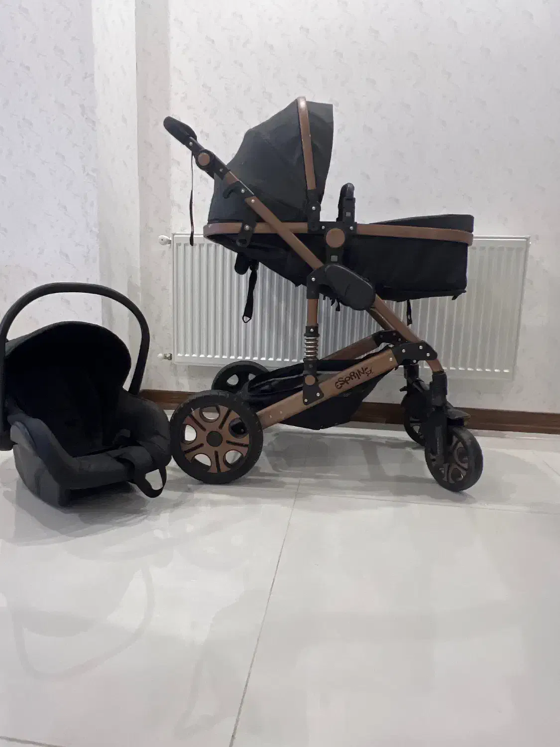 کاسکه ۲ تکه|کالسکه و لوازم جانبی|لاهیجان, شهرک سلمان فارسی|دیوار