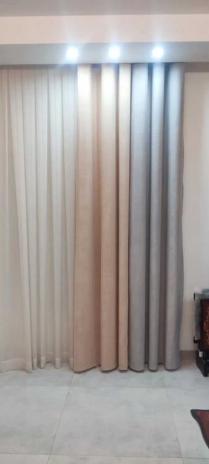 پرده پانچ|پرده، رانر، رومیزی|گلبهار, شهر جدید گلبهار|دیوار