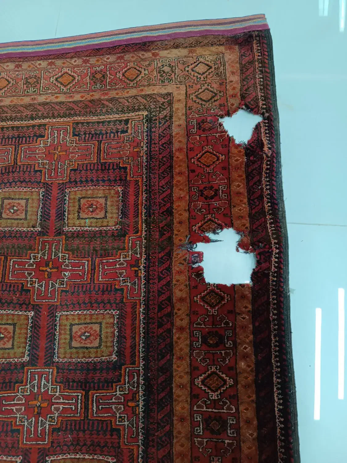 فرش دستباف،یک در دو|فرش|مشهد, انقلاب|دیوار