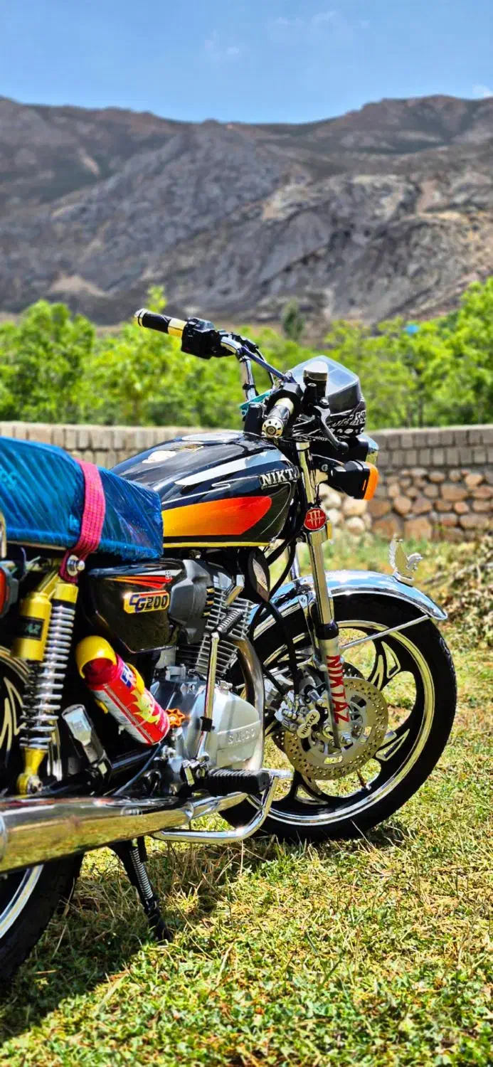 NIKTAZ 200cc جفت دیسک مدل 1403|موتورسیکلت|شهرکرد, |دیوار