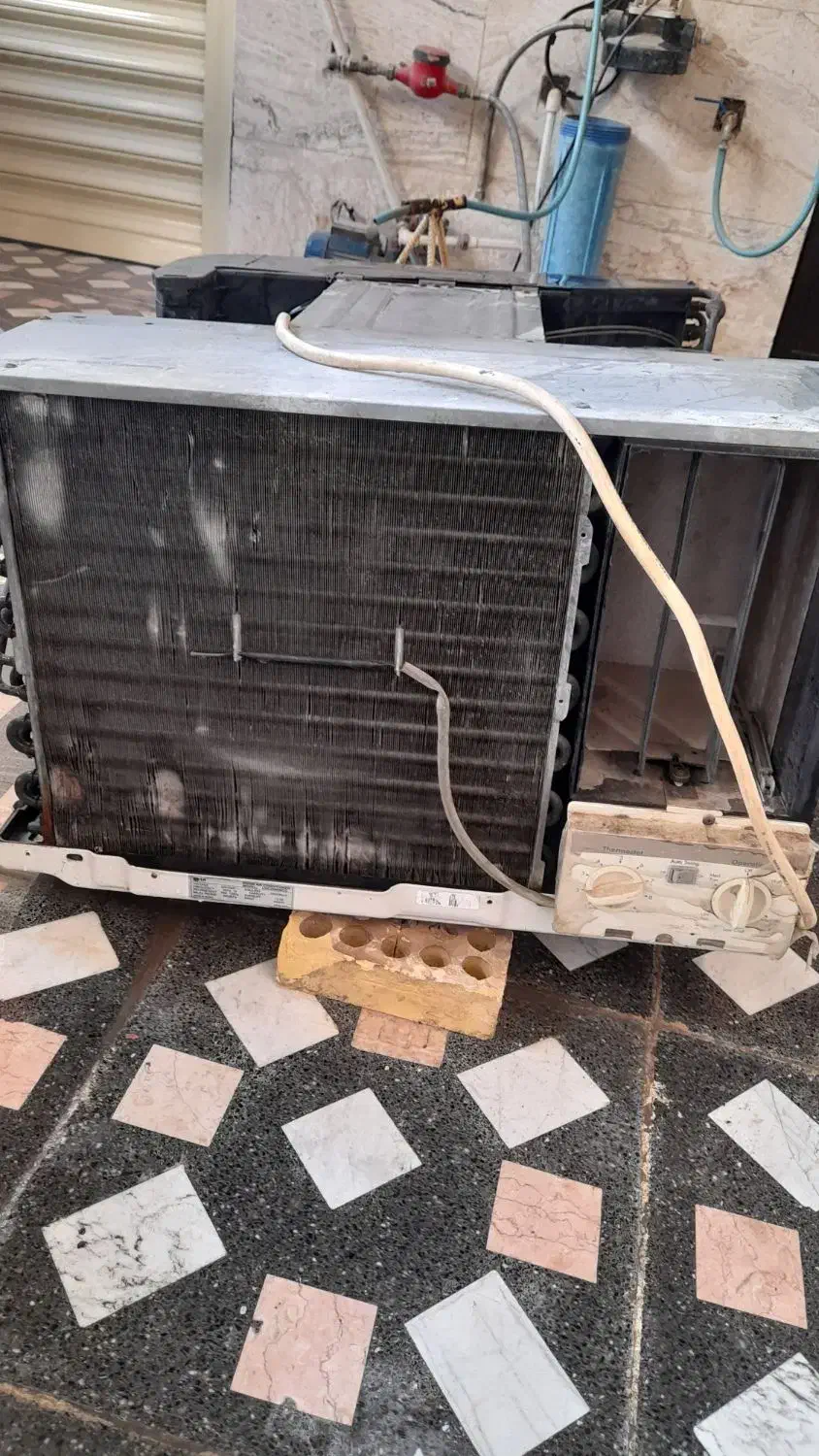 کولر پنجره ای ال جی موتور آمریکایی|کولر گازی و فن‌کوئل|آبادان, |دیوار