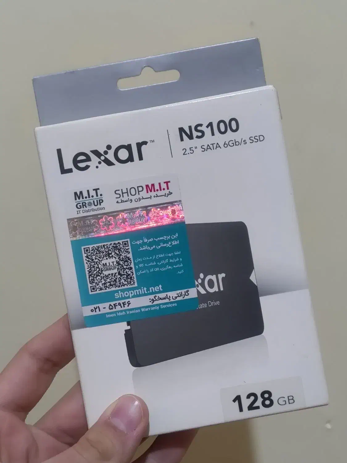 هارد SSD Lexar 128GB نو|قطعات و لوازم جانبی رایانه|ایلام, |دیوار