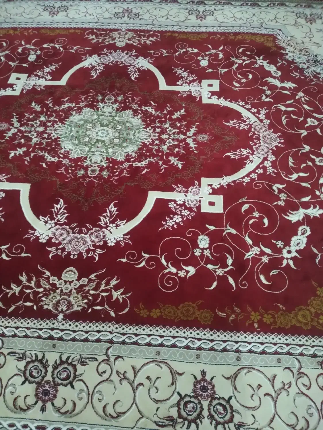 یک جفت فرش نخی ۱۲ متری ۱۶۰۰۰|فرش|زابل, |دیوار