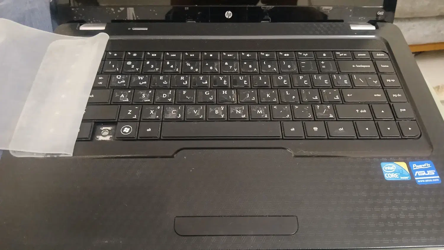 لب تاب hp مدل G62|رایانه همراه|تهران, قلهک|دیوار
