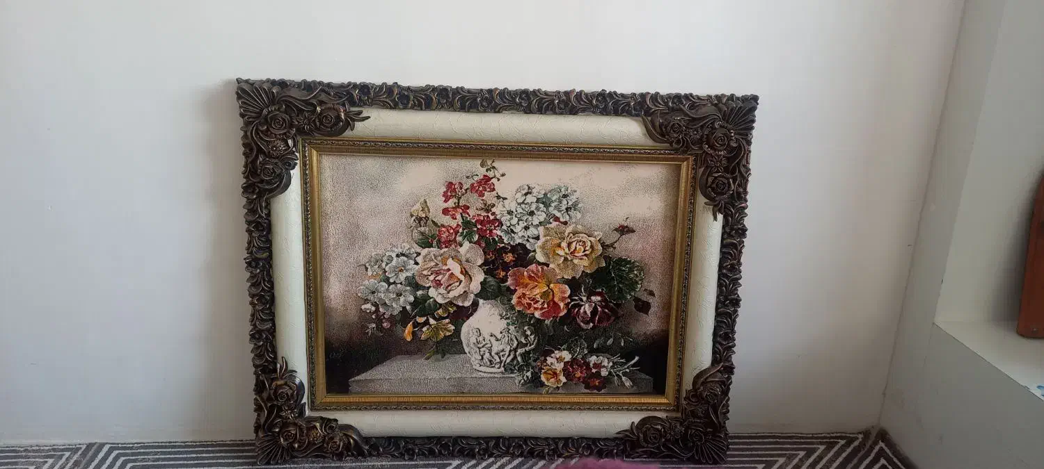 تابلو فرش ماشینی نو|تابلو فرش|نیشابور, شهرآرا|دیوار