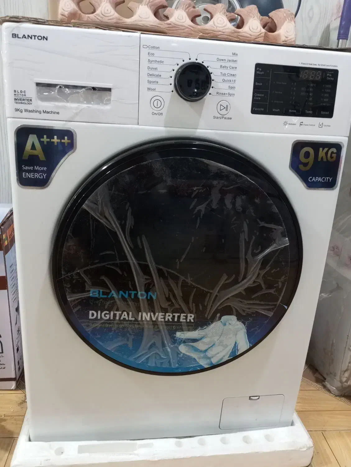 لباسشویی 9کیلو بلانتون|ماشین لباسشویی و خشککن لباس|آق قلا, |دیوار