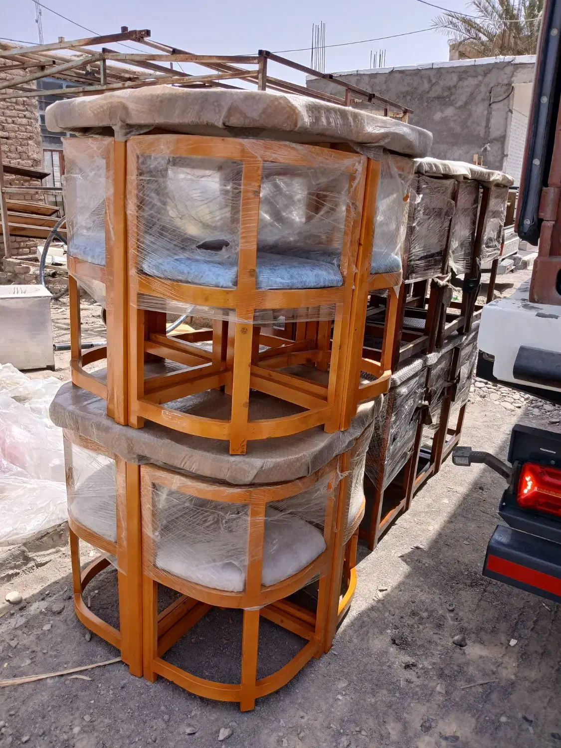 میز غذاخوری در نرماشیر رستم آباد|میز و صندلی غذاخوری|بم, |دیوار