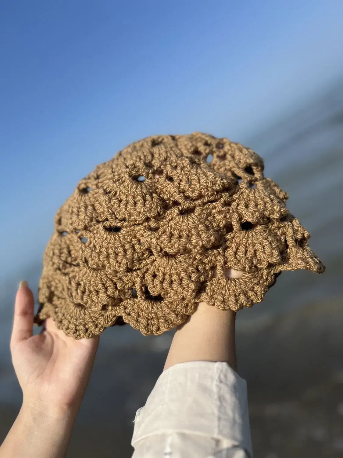 دیوارکوب قلاب بافی|صنایع دستی و سایر لوازم تزئینی|فومن, |دیوار