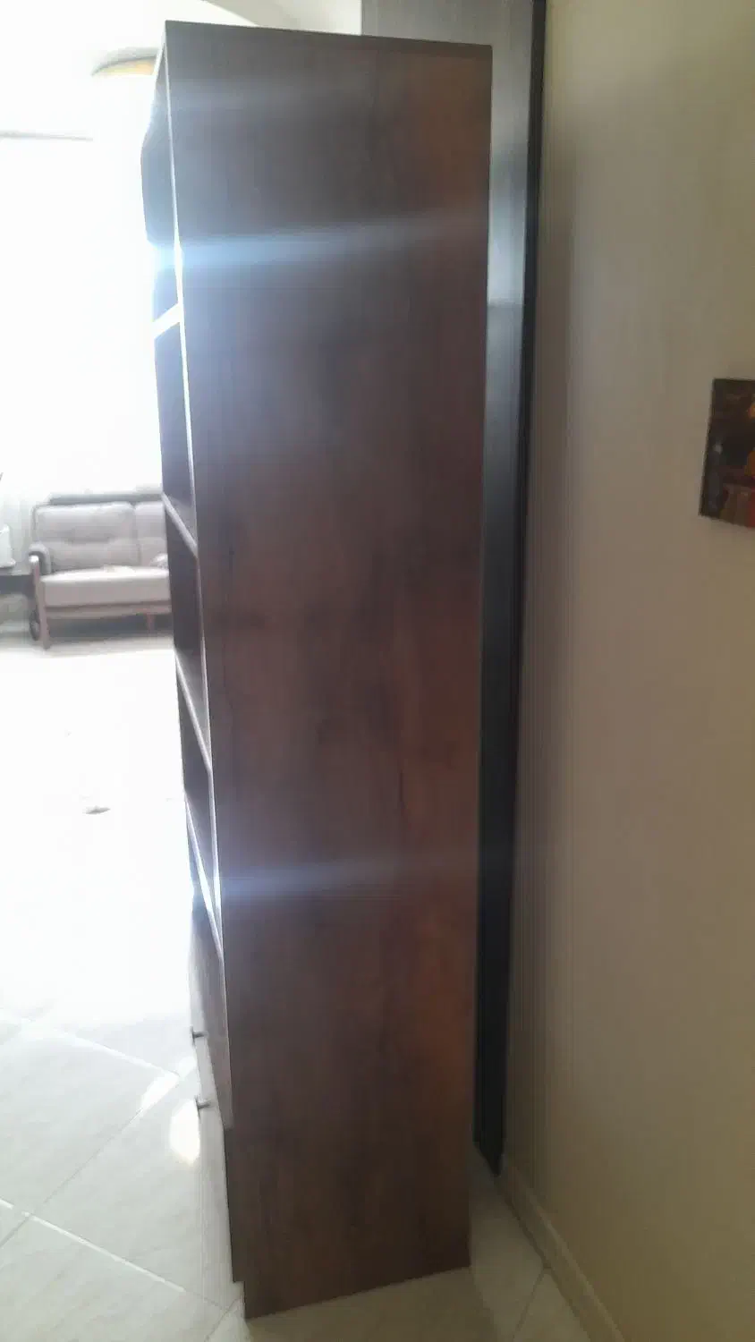 کتابخانه|کتابخانه، شلف، قفسههای دیواری|کرج, فاز ۳ گوهردشت|دیوار