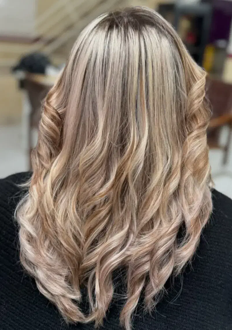 لایت مو آمبره و بالیاژ ۵۰۰ تا ۹۰۰|خدمات آرایشگری و زیبایی|خرمدره, |دیوار