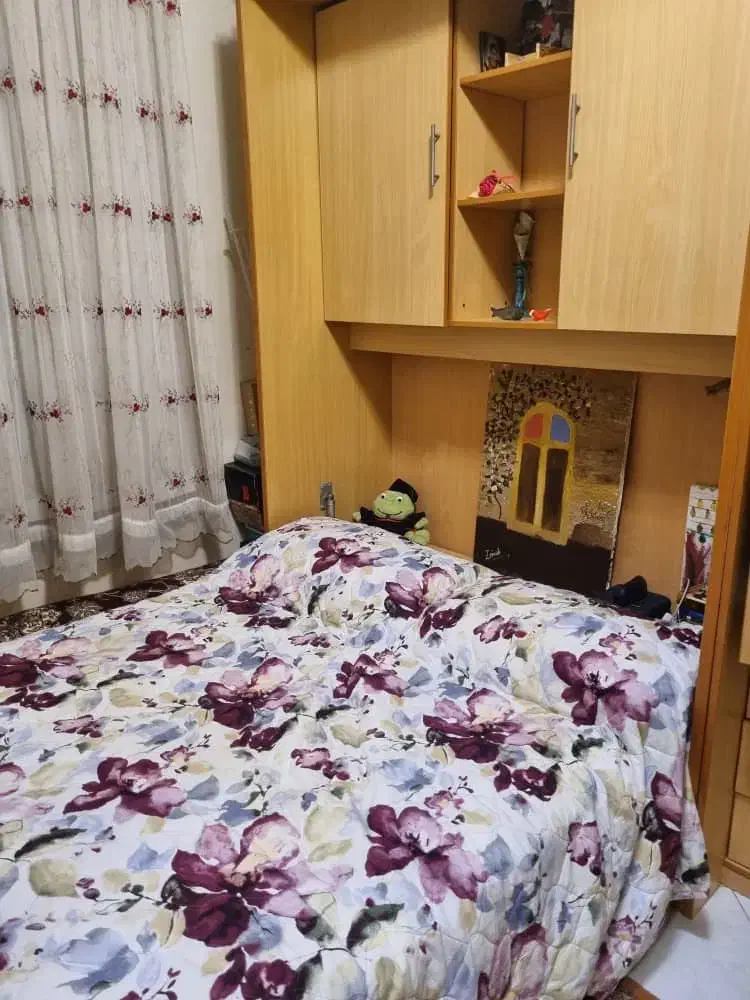 تخت کم جا تاشو به همراه کمد|تخت و سرویس خواب|تهران, قلمستان|دیوار