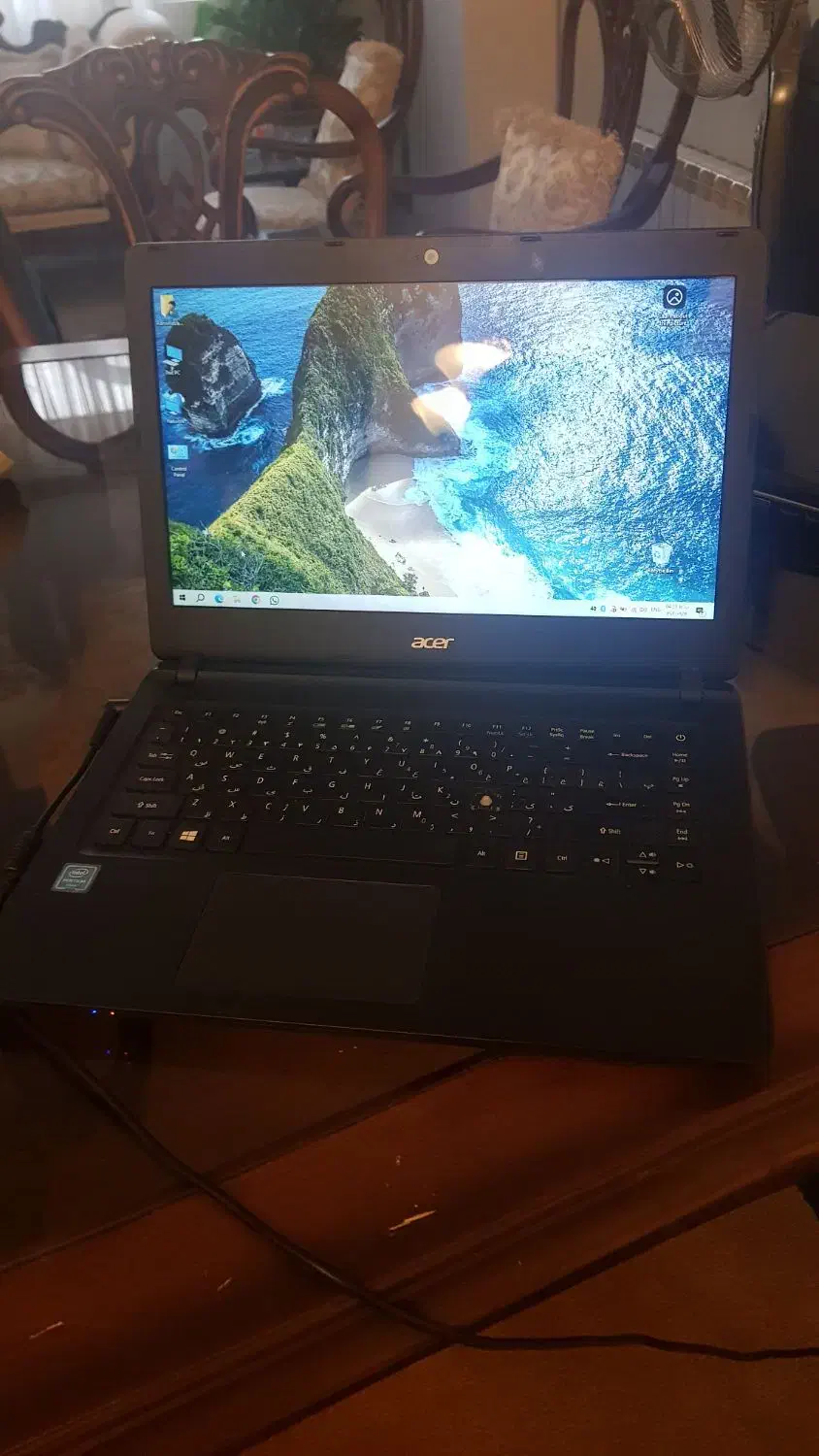 لپتاپ ۱۴ اینچی تمیز  خونگی ۴ هسته ای SSD|رایانه همراه|تهران, صادقیه|دیوار