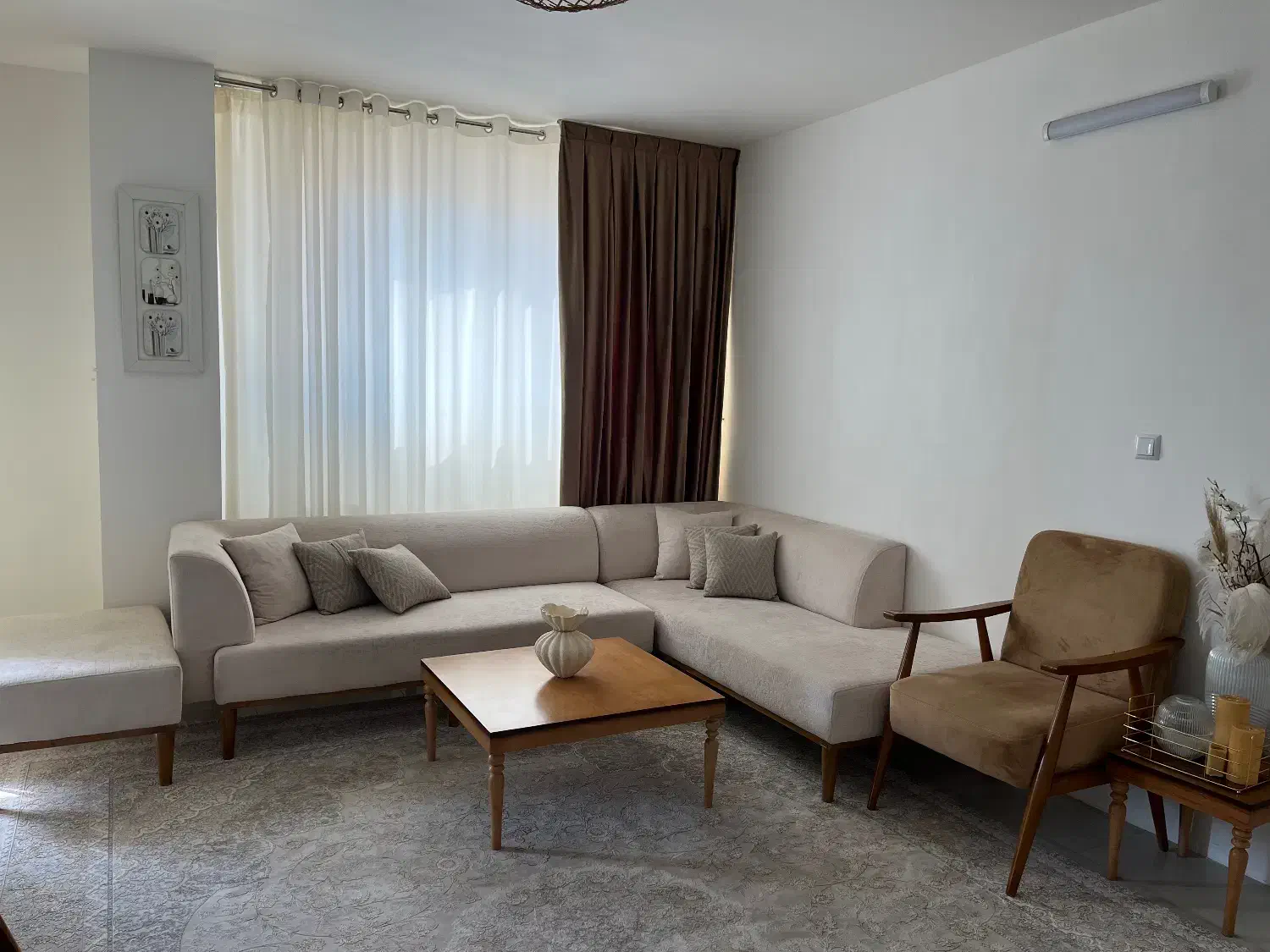 مبلمان ۸ نفره|مبلمان خانگی و میز عسلی|مبارکه, |دیوار