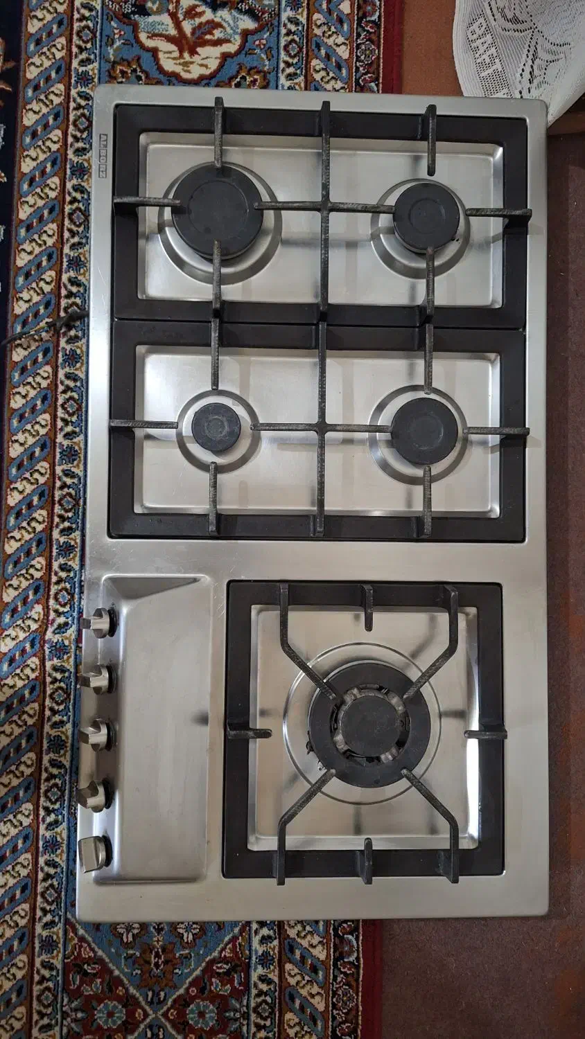 اجاق گاز صفحه ای استیل البرز|اجاق گاز و لوازم برقی پختوپز|ایجرود, |دیوار