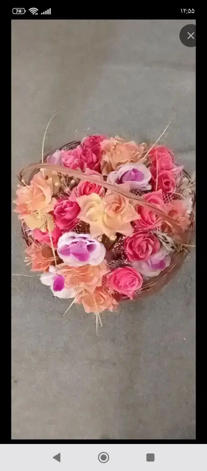 سبد گل|گل مصنوعی|سمنان, |دیوار