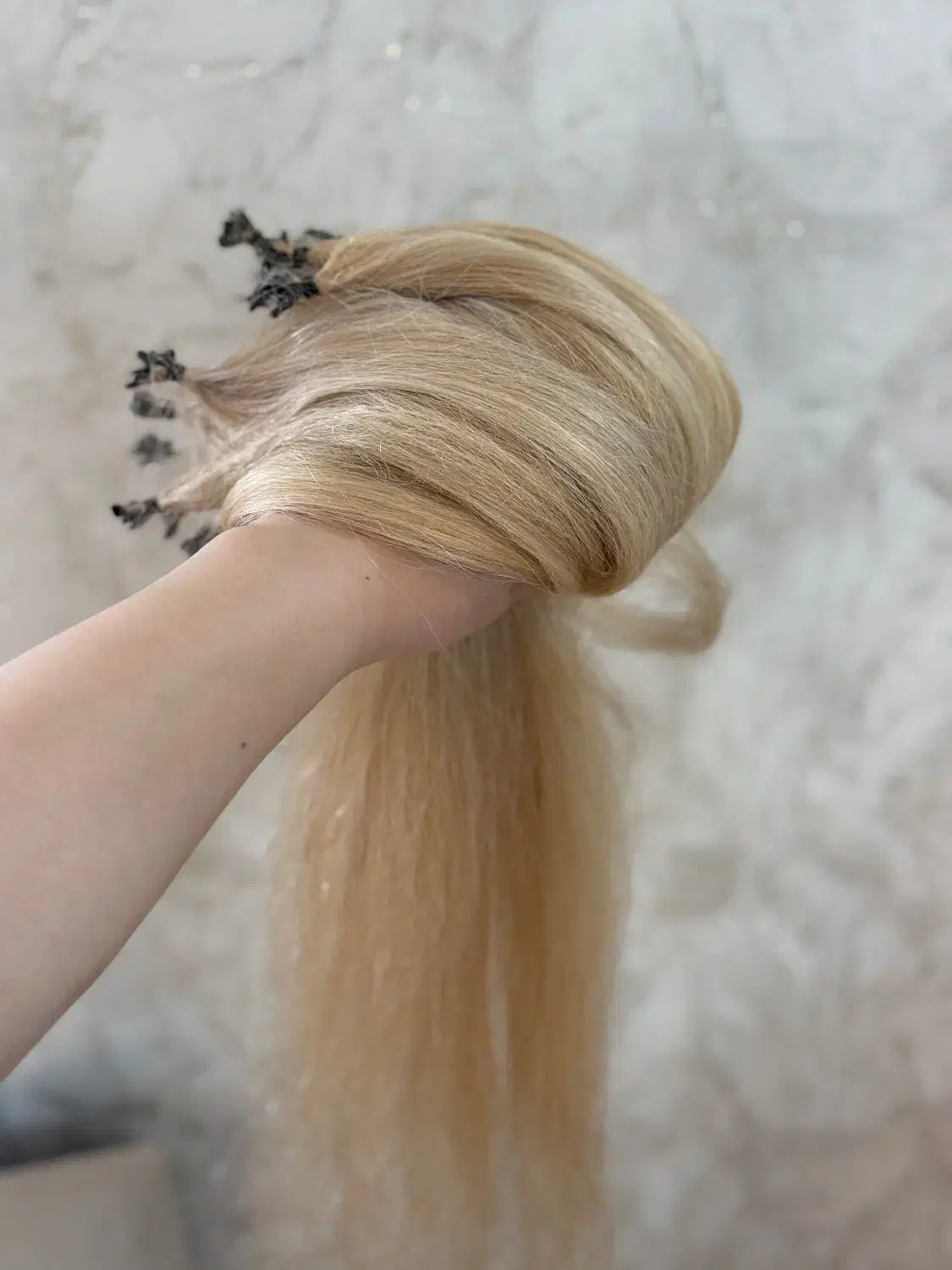 مو طبیعی ۸۳سانت بلوند|آرایشی، بهداشتی، درمانی|رشت, کوی فکوری|دیوار