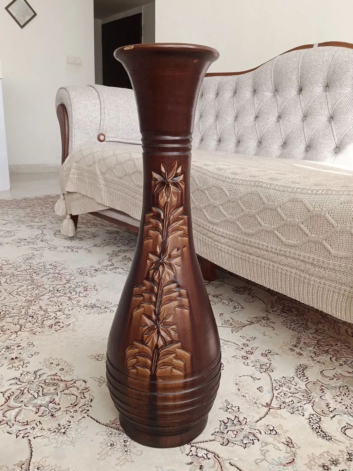 گلدان سفالی|صنایع دستی و سایر لوازم تزئینی|مشهد, امیریه|دیوار